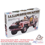 Tamiya Scale Models #35076 - 1/35 British SAS Land Rover Pink Panther | Military Miniature Series