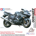 Tamiya Scale Models #14111 - 1/12 Kawasaki ZZR1400 | Motorcycle Series