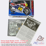 Tamiya Scale Models #14125 - 1/12 No.125 Honda NS500 1984 | Motorcycle Series