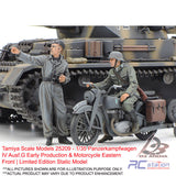 Tamiya Scale Models #25209 - 1/35 Panzerkampfwagen IV Ausf.G Early Production & Motorcycle Eastern Front