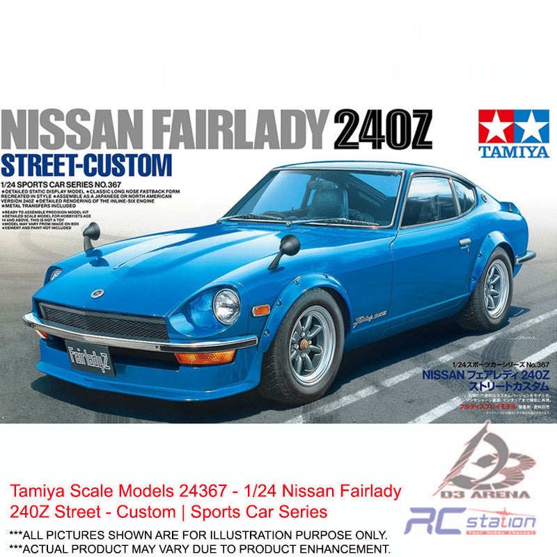 Tamiya Scale Models #24367 - 1/24 Nissan Fairlady 240Z
