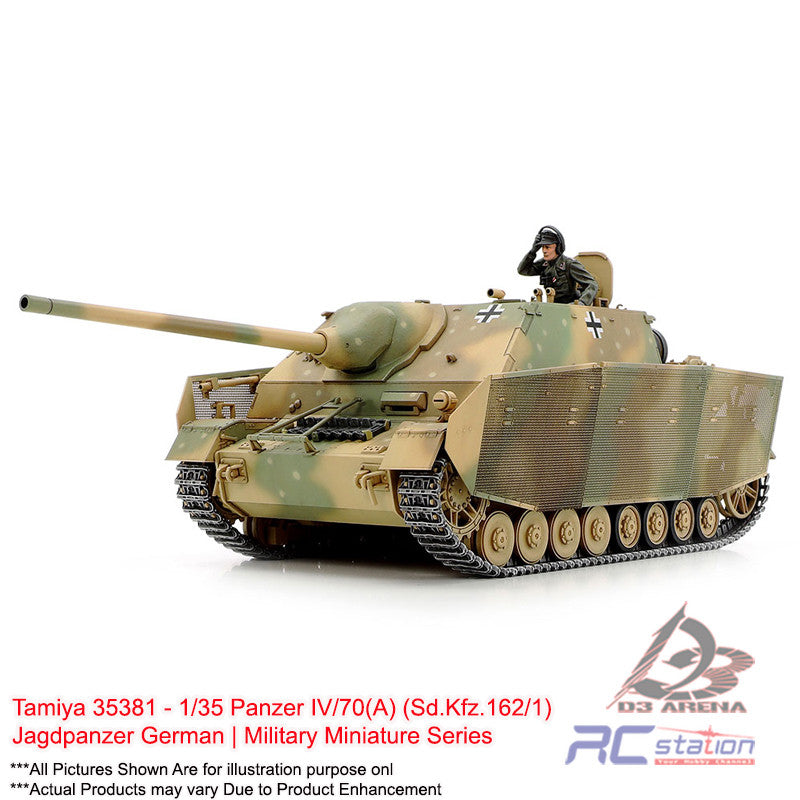 Tamiya #35381 - 1 35 Panzer Iv 70(a) (sd.kfz.162 1) Jagdpanzer German 