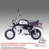 Tamiya Scale Models #16031 - 1/6 Honda Gorilla Spring Collection | Big Scale Motorcycle Series