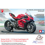Tamiya #14143 - 1/12 Ducati Superleggera V4 Racing Model Kit | 1/12 Motorcycle Series