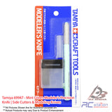Tamiya #69947 - Mint Green Modeler's Precision Knife | Side Cutters & Modeling Knives