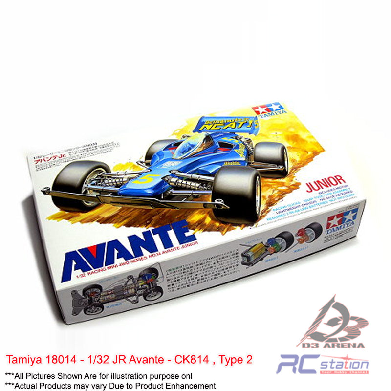 Tamiya #18014 - 1/32 JR Avante - CK814 , Type 2 [18014] – RC