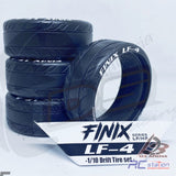 DS Racing Finix Series Low Friction 1/10 Drift Tires w/ Tread Pattern (4pcs) LF-1SE, LF-2SE, LF-3SE, LF-4SE, LF-5SE