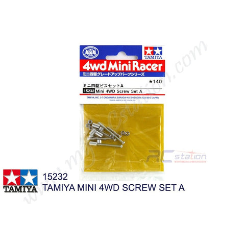Tamiya #15232 - Mini 4WD Screw Set A [15232]
