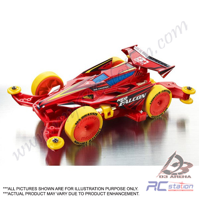 Tamiya #92313 Tamiya Mini 4WD 92313 Neo Falcon MA-15 Red SP MA