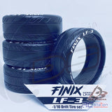 DS Racing Finix Series Low Friction 1/10 Drift Tires w/ Tread Pattern (4pcs) LF-1SE, LF-2SE, LF-3SE, LF-4SE, LF-5SE