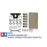 Tamiya #94976 - JR Mass Damper Set w/Ball Connectors (Hex Weights) [94976]