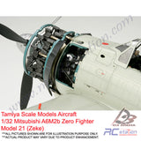 Tamiya Scale Models Aircraft #60317 - 1/32 Mitsubishi A6M2b Zero Fighter Model 21 (Zeke) [60317]
