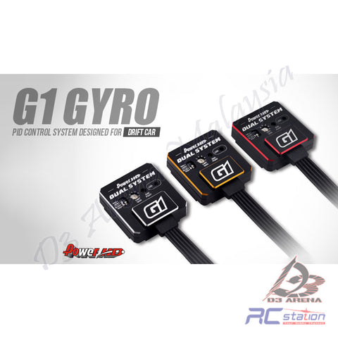 Power HD Gyro G1 Drift Dual System GOLD RED Silver