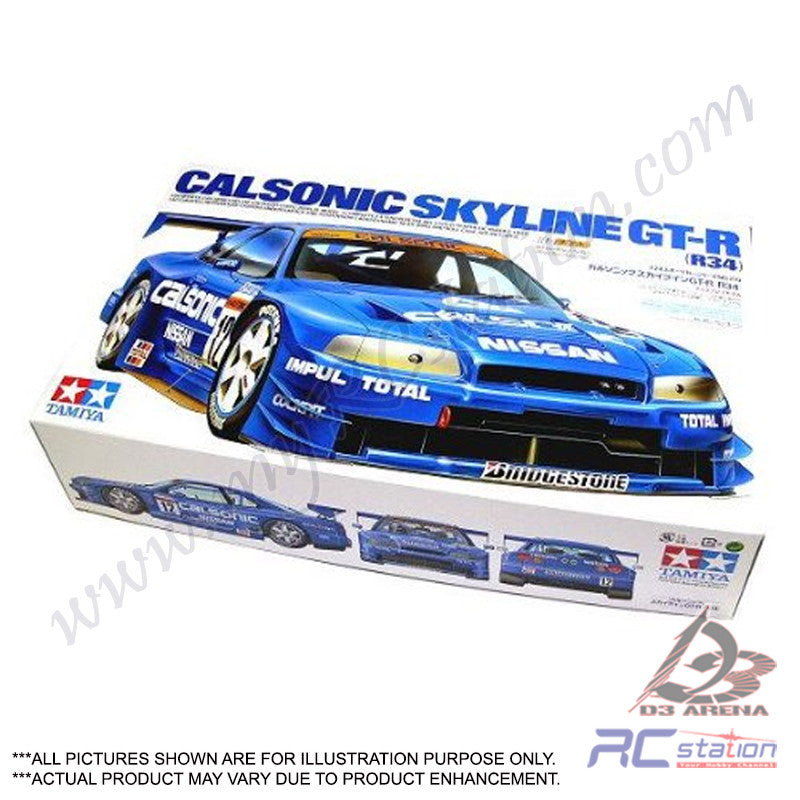 Tamiya Model #24184 - Tamiya Calsonic Skyline GT-R [24184] – RC