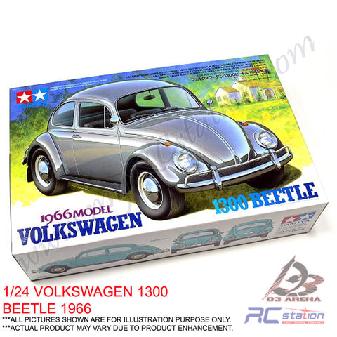 Tamiya Model #24136 - 1/24 Volkswagen 1300 Beetle 1966  [24136]