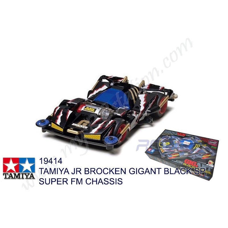 Tamiya #19414 - JR BROCKEN GIGANT BLACK SP, SUPER FM CHASSIS