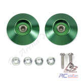 Tamiya #95609 - HG 19mm Lightweight Tapered Aluminum Ball-Race Rollers (Ringless/Green) [95609]