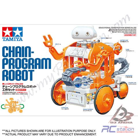 Tamiya STEM #70232 - Tamiya Chain-Program Robot [70232]
