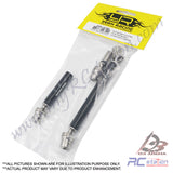 Yeah Racing #AXSC-003BK - Yeah Racing Stainless Steel Front & Rear Center Shaft Set Black For Axial SCX10 II AX90046