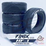 DS Racing Finix Series High Friction 1/10 Drift Tires w/ Tread Pattern (4pcs) HF-1SE, HF-2SE, HF-3SE, HF-4SE, HF-5SE