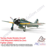 Tamiya Scale Models Aircraft #61108 - 1/48 Mitsubishi A6M3/3a Zero Fighter (Zeke) [61108]