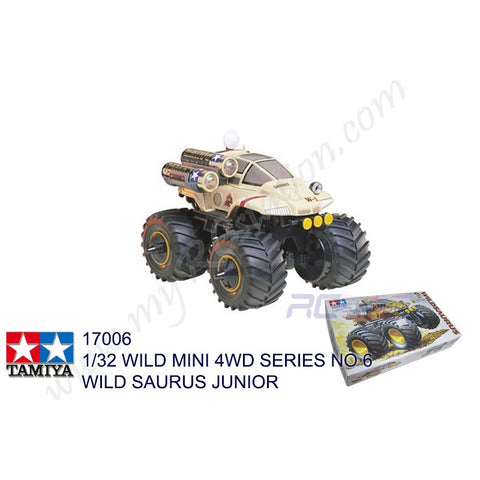 Tamiya #17006 - 1/32 Wild Mini 4WD Series No.6 Wild Saurus Junior [17006]