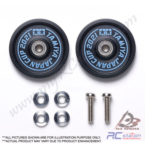 Tamiya #95148 - HG 19mm Aluminum Ball-Race Rollers (Ringless) J-Cup 2021 [95148]