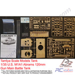 Tamiya Scale Models Tank #35156 - 1/35 U.S. M1A1 Abrams 120mm Gun Main Battle Tank [35156]
