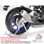 Tamiya Scale Models Motorcycle #14133 - 1/12 Yamaha YZF-R1M [14133]