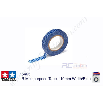 Tamiya #15463 - JR Multipurpose Tape - 10mm Width/Blue[15463]