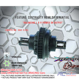3RACING Cero Gear Differential Set, Outer Joint, Housing, Spacer For 3RACING Cero #SAK-C101 SAK-C101/A SAK-C101/B SAK-C101/C SAK-C101D