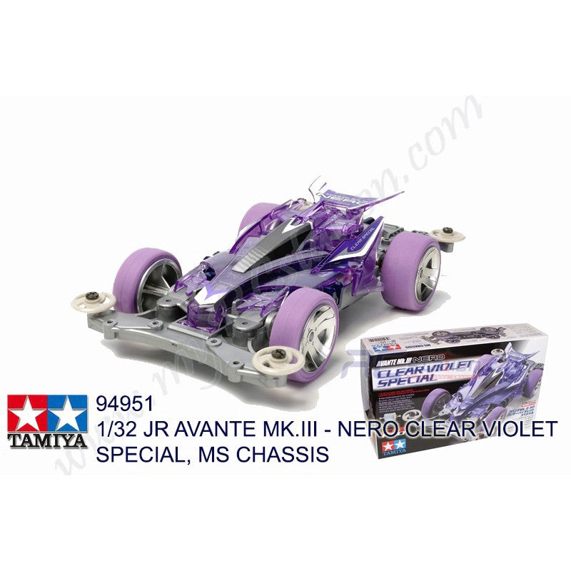 AVANTE MK III フルカスタム 紫 Amazon | タミヤ ミニ四駆限定シリーズ アバンテ Mk.III ネロ