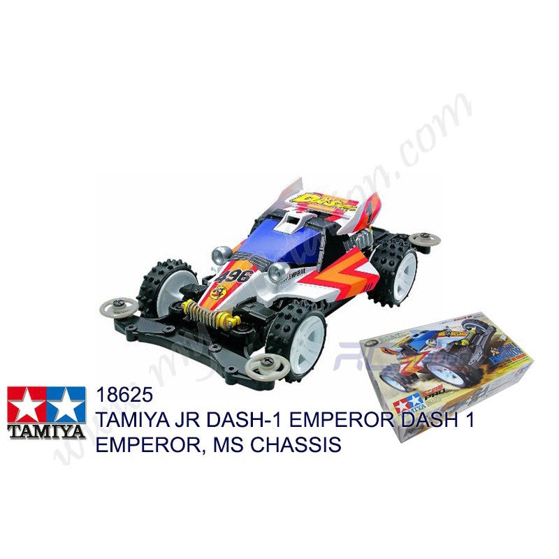 Tamiya #18625 - JR DASH 1 EMPEROR, MS CHASSIS [18625] – RC Station & D3  Arena, Malaysia (wholesale only)