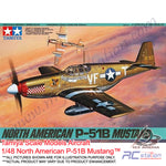 Tamiya Scale Models Aircraft #61042 - 1/48 North American P-51B Mustang™ [61042]
