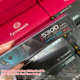 Fyrrework RC LiPo Battery 5300mAh LIPO 7.4V 130C, LCG Hard Case Battery Value Pack