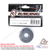 3RACING Cero 38T Gear Differential, Housing, Pulley, Outer Joint, Gasket For Cero KIT-ADVANCE 21M #SAK-A567 SAK-A567A SAK-A567B SAK-A567C SAK-A567D
