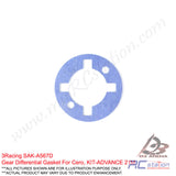 3RACING Cero 38T Gear Differential, Housing, Pulley, Outer Joint, Gasket For Cero KIT-ADVANCE 21M #SAK-A567 SAK-A567A SAK-A567B SAK-A567C SAK-A567D