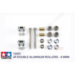 Tamiya #15403 - JR Double Aluminum Rollers - 9-8mm [15403]