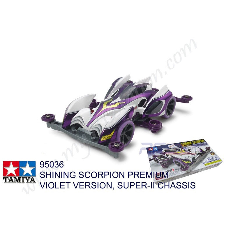自動車 TAMIYA Shining Scorpion Premium Violet 自動車 TAMIYA Shining Scorpion Premium Violet 自動車 TAMIYA