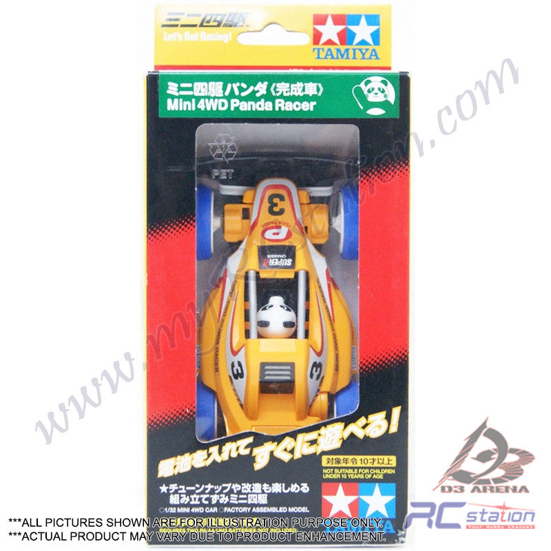Tamiya #95228 - Mini 4WD Panda Racer (Finished Model) [95228] – RC Station  & D3 Arena, Malaysia (wholesale only)