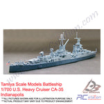 Tamiya Scale Models Battleship #31804 - 1/700 U.S. Heavy Cruiser CA-35 Indianapolis [31804]