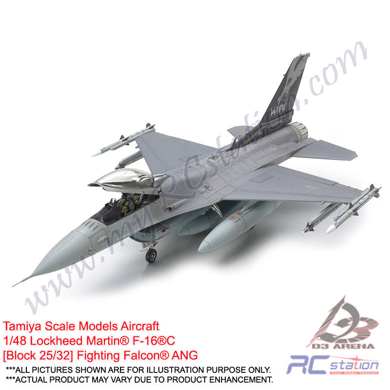 Tamiya Scale Models Aircraft #61101 - 1/48 Lockheed Martin® F-16®C