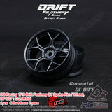 DS Racing 1/10 Drift Feathery 5Y Spoke Rim / Wheel,2pcs  Offset 6mm 7gram