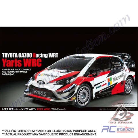Tamiya TT02 #58659 - 1/10 R/C TOYOTA Gazoo Racing WRT/Yaris WRC (TT-02) [58659]