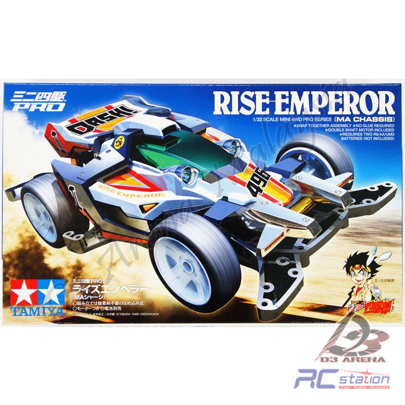 Tamiya 18643 Mini 4WD Rise-Emperor (chasis MA) 1/32