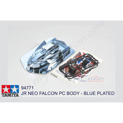 Tamiya #94771 - JR Neo Falcon PC Body - Blue Plated [94771]