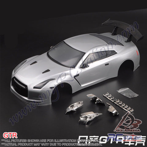 1/10 Painted PVC On Road Drift Car Body Shell RC Racing Accessories Nissan GTR Skyline, 190mm