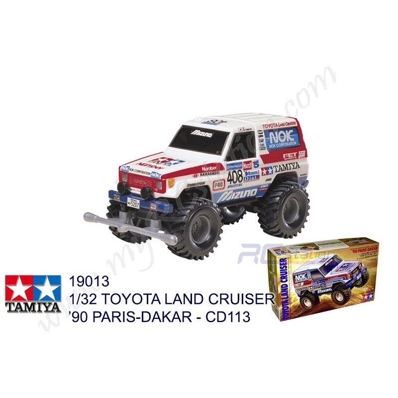 Tamiya #19013 1/32 Toyata Land Cruiser '90 Paris-Dakar CD113