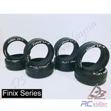 DS Racing Finix Series Low Friction 1/10 Drift Tires w/ Tread Pattern (4pcs) LF-1SE, LF-2SE, LF-3SE, LF-4SE, LF-5SE