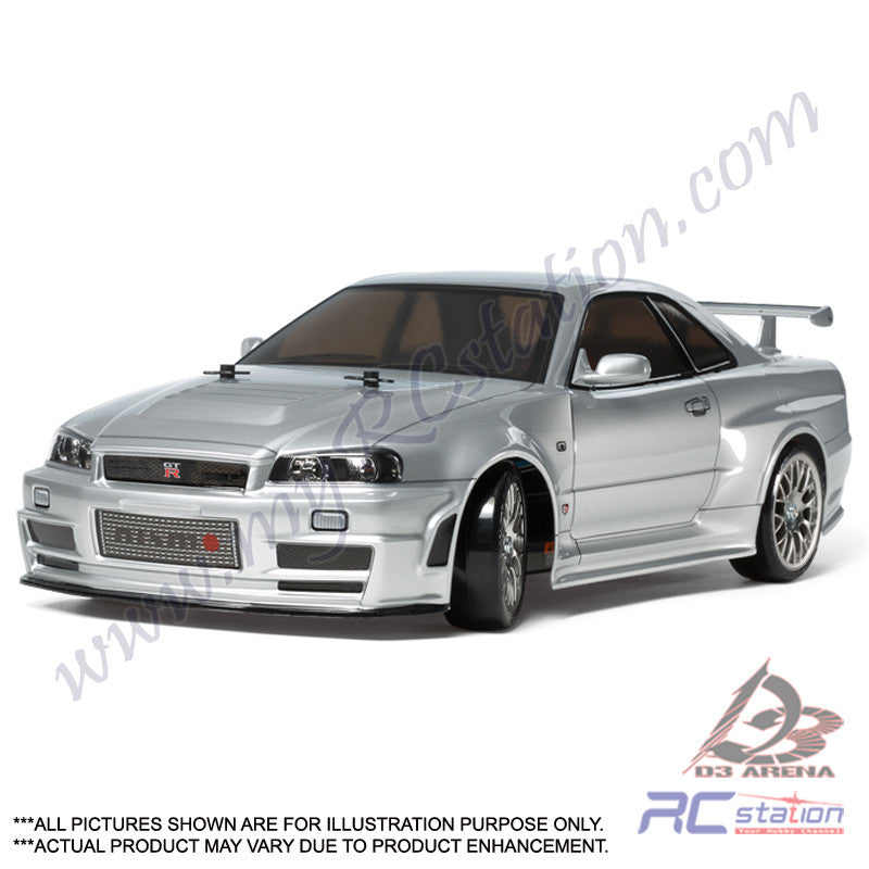 タミヤ TT-02 R34 Tamiya TT02D #58605 - 1/10 Nismo R34 GT-R Z-Tune (TT-02D